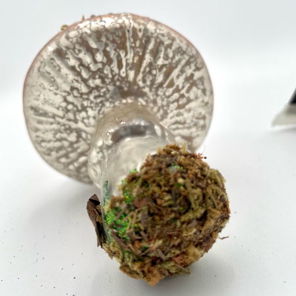 Set of 2 Mushroom Blown Glass Ornaments Robert Stanley Christmas 2024 NWT - Picture 8 of 8